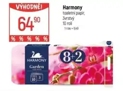 Globus Harmony toaletní papír nabídka