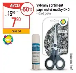 Globus OHO Vybraný sortiment papírnictví značky nabídka
