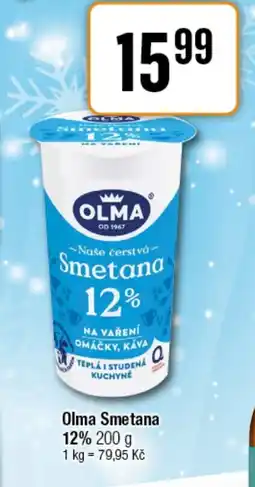 TEMPO OLMA Smetana 12% nabídka