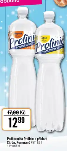 TEMPO Poděbradka Prolinie s příchutí Citrón, Pomeranč nabídka