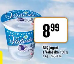 TEMPO Bílý jogurt z Valašska nabídka