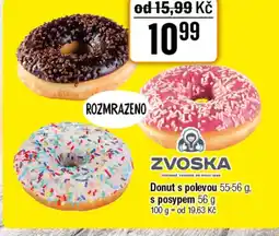TEMPO Donut s polevou s posypem nabídka