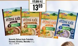 TEMPO Bonavita Rýžová kaše Čokoláda, Karamel, Borůvka, Meruňka nabídka