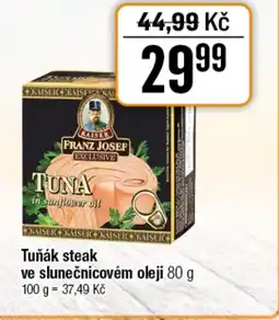 TEMPO Tuňák steak ve slunečnicovém oleji nabídka