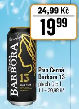 TEMPO Pivo Černá Barbora 13 nabídka