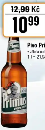 TEMPO Pivo Primus nabídka