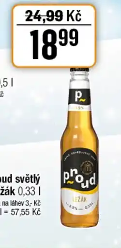 TEMPO Proud světlý ležák nabídka