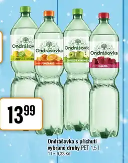 TEMPO Ondrášovka s příchutí nabídka