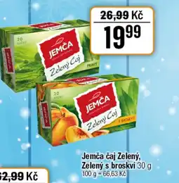 TEMPO Jemča čaj Zelený, Zelený s broskví nabídka