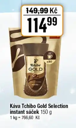 TEMPO Káva Tchibo Gold Selection instant sáček nabídka