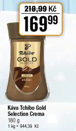 TEMPO Káva Tchibo Gold Selection Crema nabídka