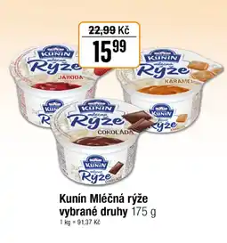 TEMPO Kunín Mléčná rýže nabídka