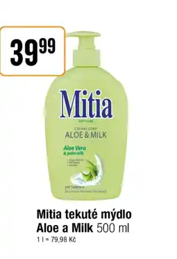 TEMPO Mitia tekuté mýdlo Aloe a Milk nabídka