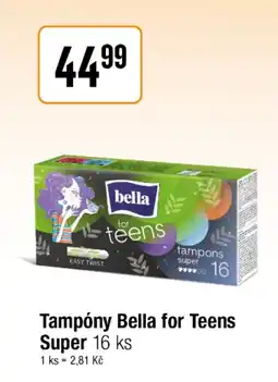 TEMPO Tampóny Bella for Teens Super nabídka