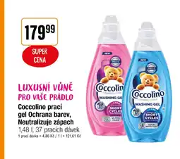 TEMPO Coccolino prací gel Ochrana barev, Neutralizuje zápach nabídka