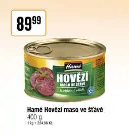 TEMPO Hamé Hovězí maso ve šťávě nabídka