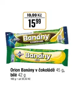 TEMPO Orion Banány v čokoládě , bílé nabídka