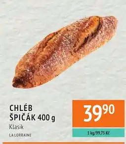 Coop hb Chléb špičák nabídka
