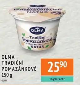 Coop hb Olma tradiční pomazánkové nabídka