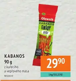Coop hb Kabanos nabídka