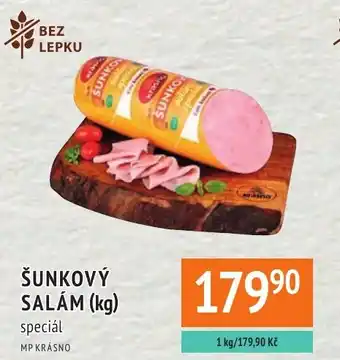 Coop hb Šunkový salam nabídka