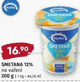 Coop hb Ranko Smetana 12% na vaření nabídka