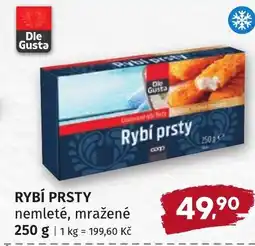 Coop hb Rybí prsty nemleté, mražené nabídka