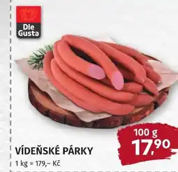 Coop hb Vídeňské párky nabídka