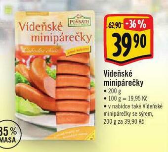 Albert Vídeňské minipárečky nabídka