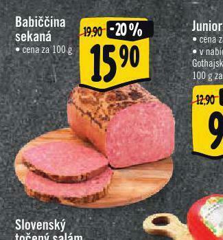 Albert Babiččina sekaná nabídka