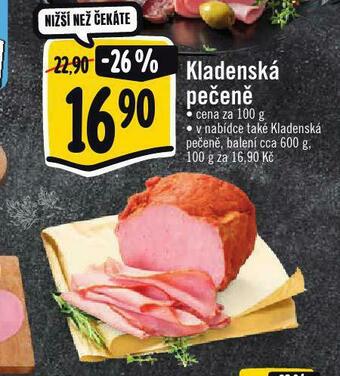 Albert Kladenská pečeně nabídka