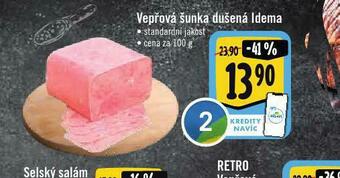 Albert Vepřová šunka dušená idema nabídka