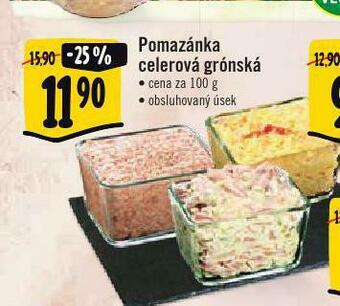 Albert Pomazánka celerová grónská nabídka