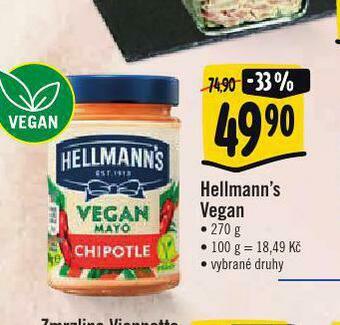 Albert Hellmann´s vegan nabídka