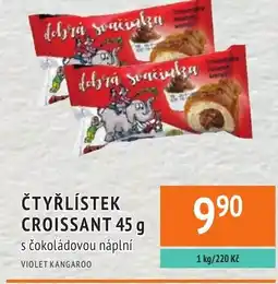 Coop hb Čtyřlístek croissant nabídka