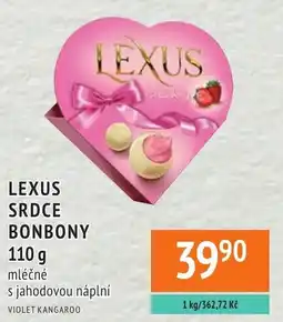 Coop hb Lexus srdce bonbony nabídka