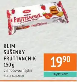 Coop hb Klim sušenky fruttanchik nabídka