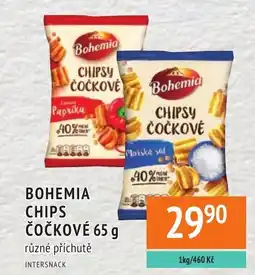 Coop hb Bohemia chips čočkové nabídka