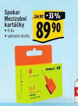 Albert Spokar mezizubní kartáček nabídka