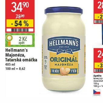 Globus Hellmann´s tatarská omáčka, majonéza nabídka