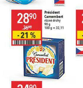 Globus Président camembert nabídka