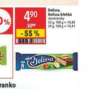 Globus Delissa, delissa křehká nabídka