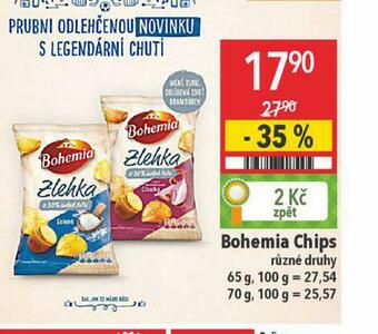 Globus Bohemia chips nabídka