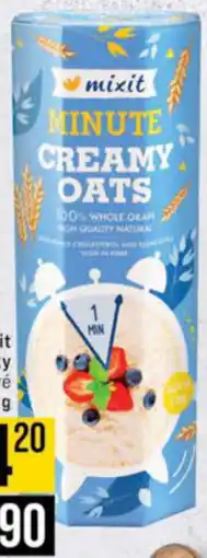 Jip Mixit ovesné vločky minutové nabídka