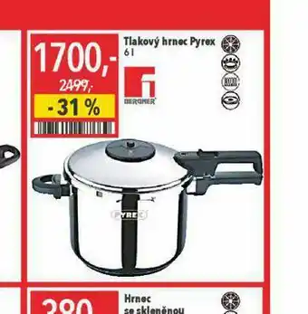 Globus Tlakový hrnec pyrex nabídka
