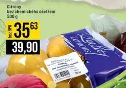 Jip Citrony bez chemického ošetření nabídka