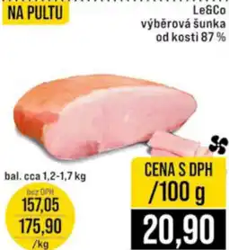 Jip Le&Co výběrová šunka od kosti 87% nabídka