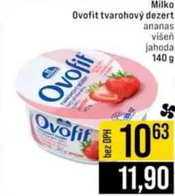 Jip Milko Ovofit tvarohový dezert nabídka