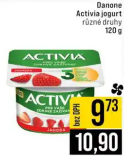Jip Danone Activia jogurt nabídka