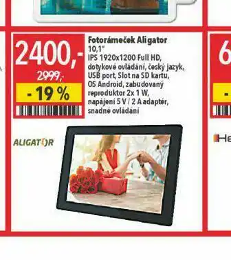 Globus Fotorámeček aligator nabídka